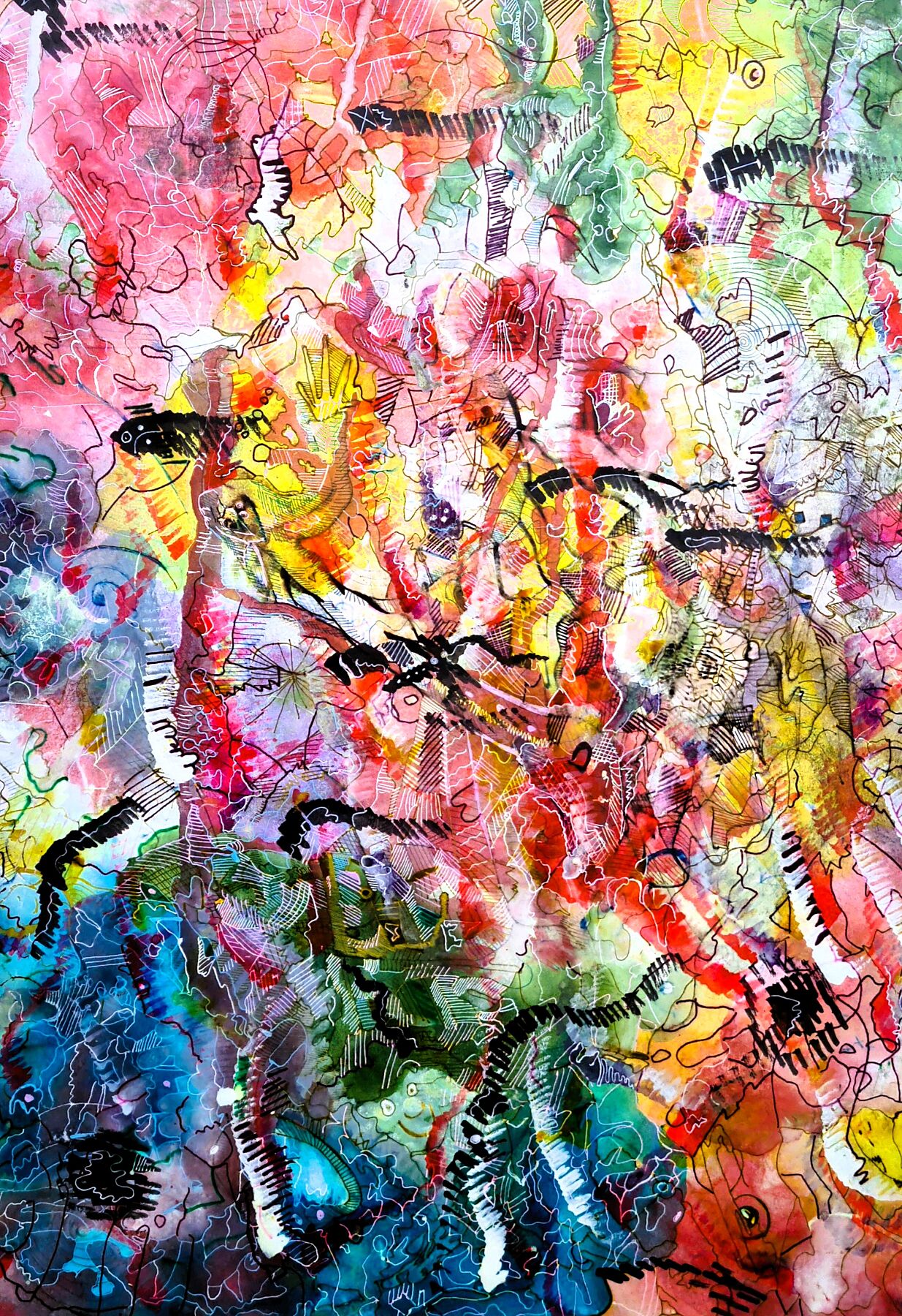 Vibrations in the landscape - Art Orphist-ic