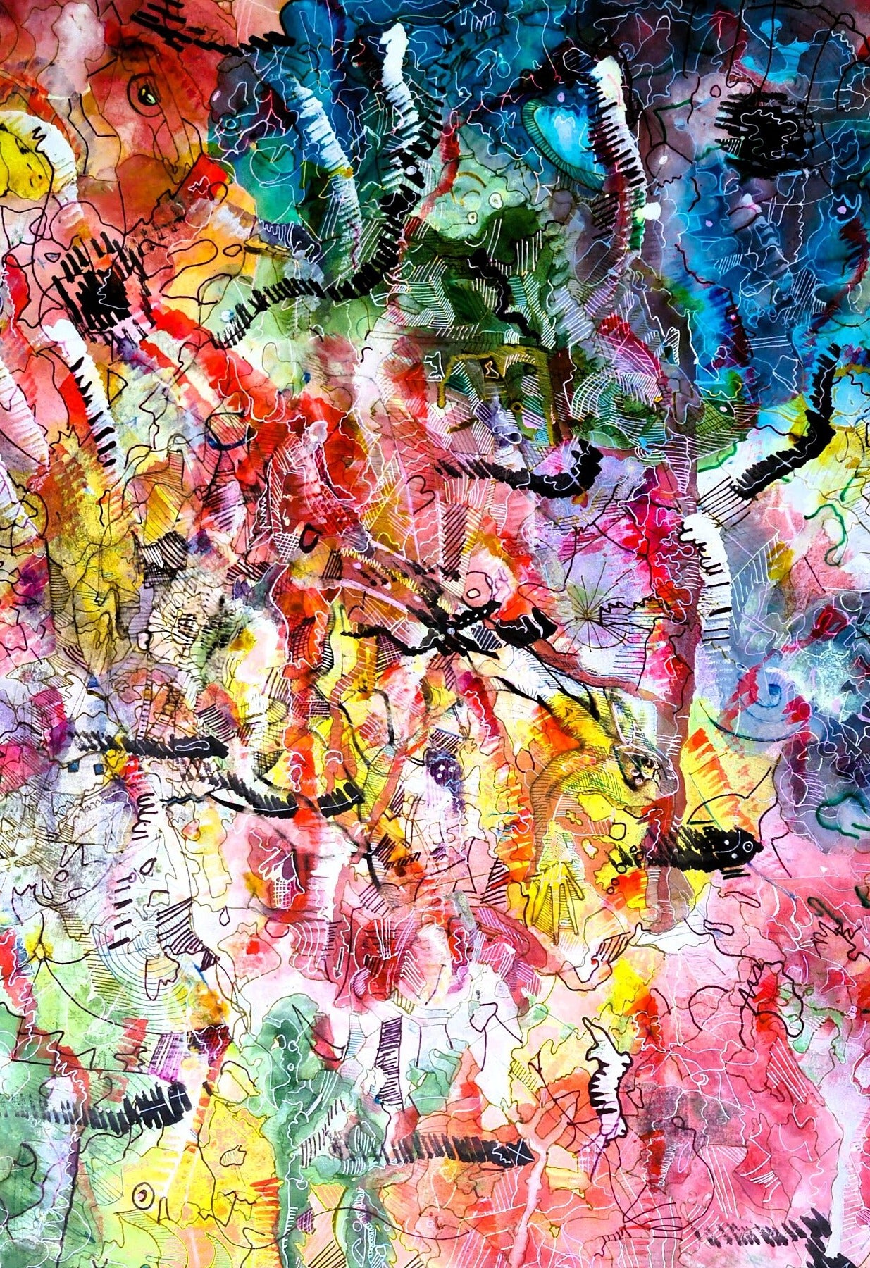 Vibrations in the landscape - Art Orphist-ic